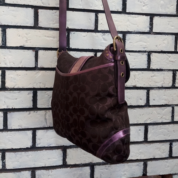 Coach Lurex shoulder bag - Picture 5 of 8